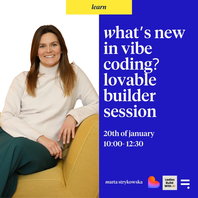 Cover Image for What’s new in vibe coding? Lovable builder session