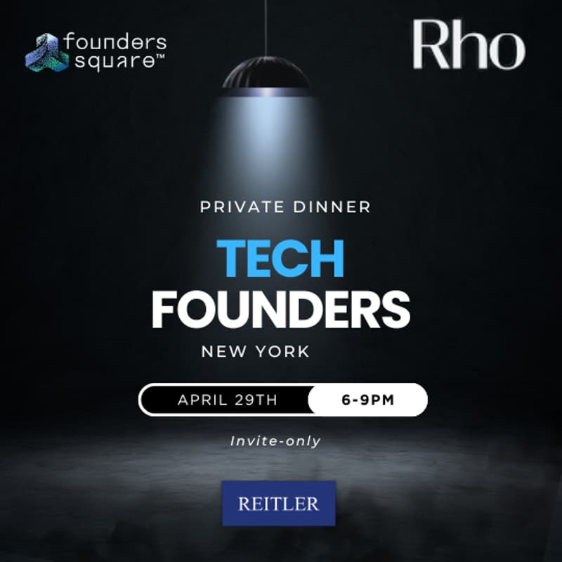 Cover Image for NYC Founders Dinner (by FounderSquare & Rho)