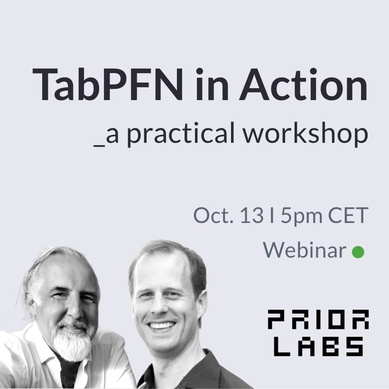 Cover Image for TabPFN in Action: a Practical Workshop