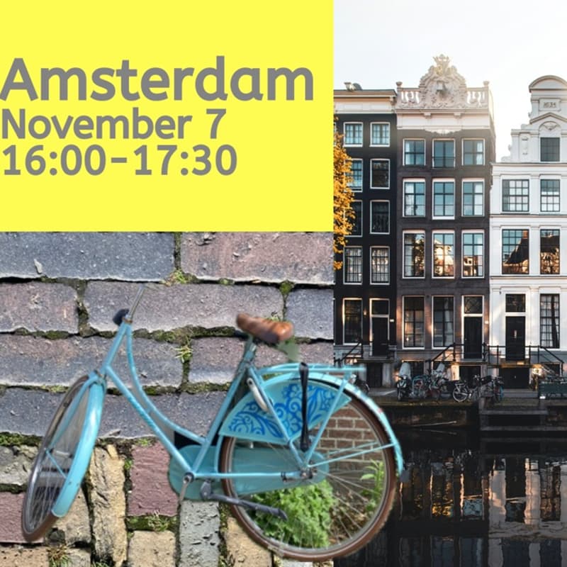 Cover Image for In-Person Street Wisdom Walkshop in Amsterdam, The Netherlands, Friday 7th November 2025, 4pm CEST