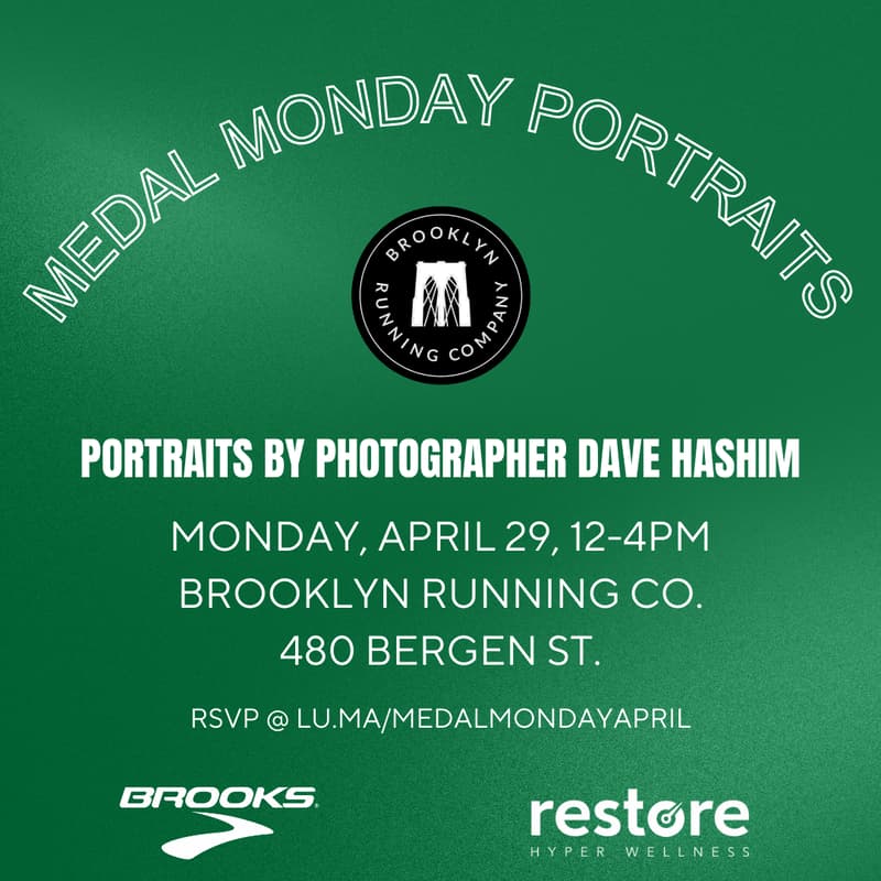 Cover Image for Medal Monday Portraits with Brooks Running