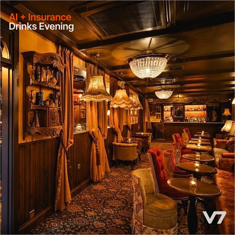 Cover Image for V7 Go: AI + Insurance Spring Drinks