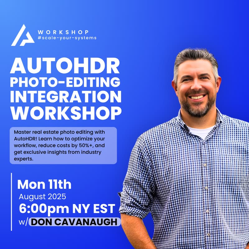 Cover Image for AutoHDR Photo Editing Integration Workshop