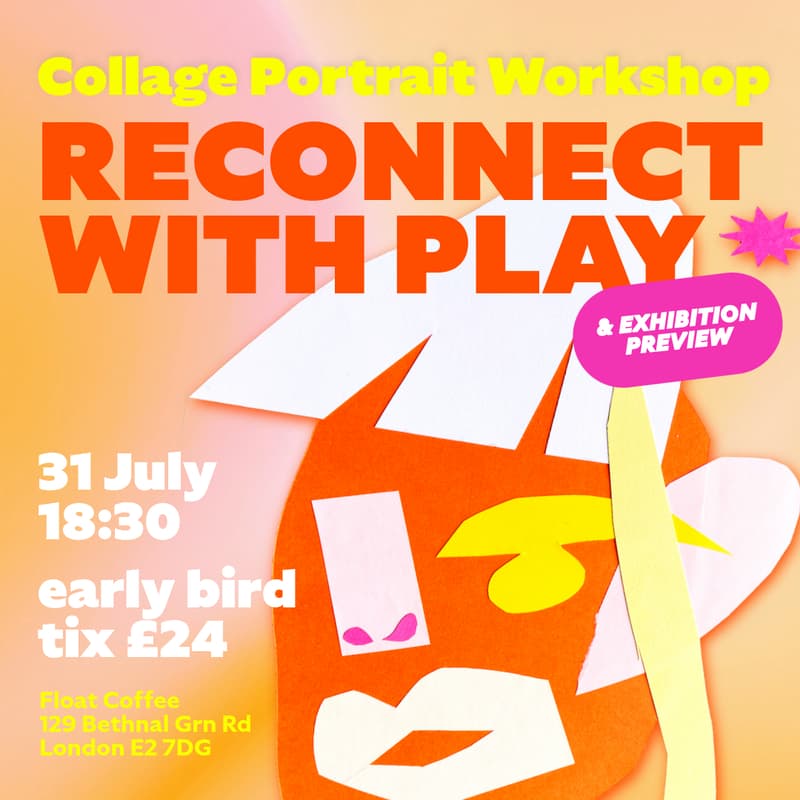 Cover Image for Collage Portrait Workshop: Reconnect with PLAY