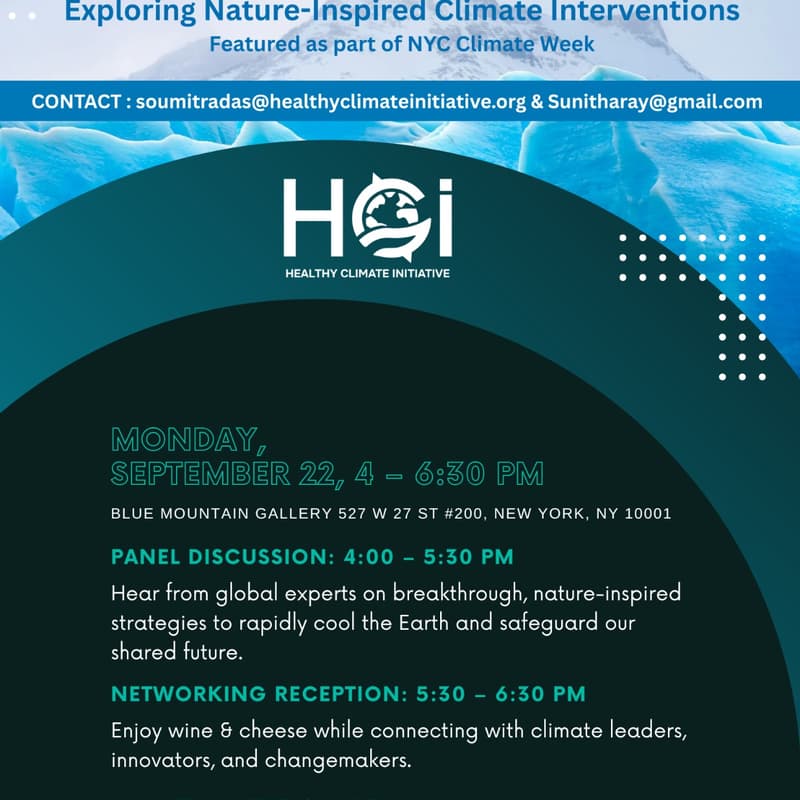 Cover Image for Restoring a Healthy Climate:  Nature Inspired Interventions to cool the planet and rekindle hope
