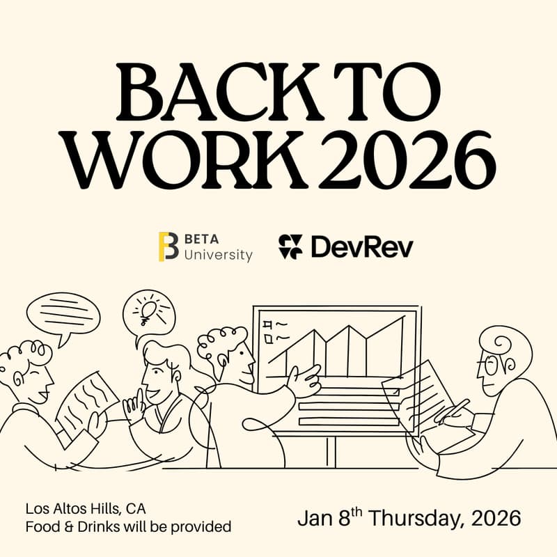 Cover Image for Back to Work 2026: A Founder Refresh w/ DevRev