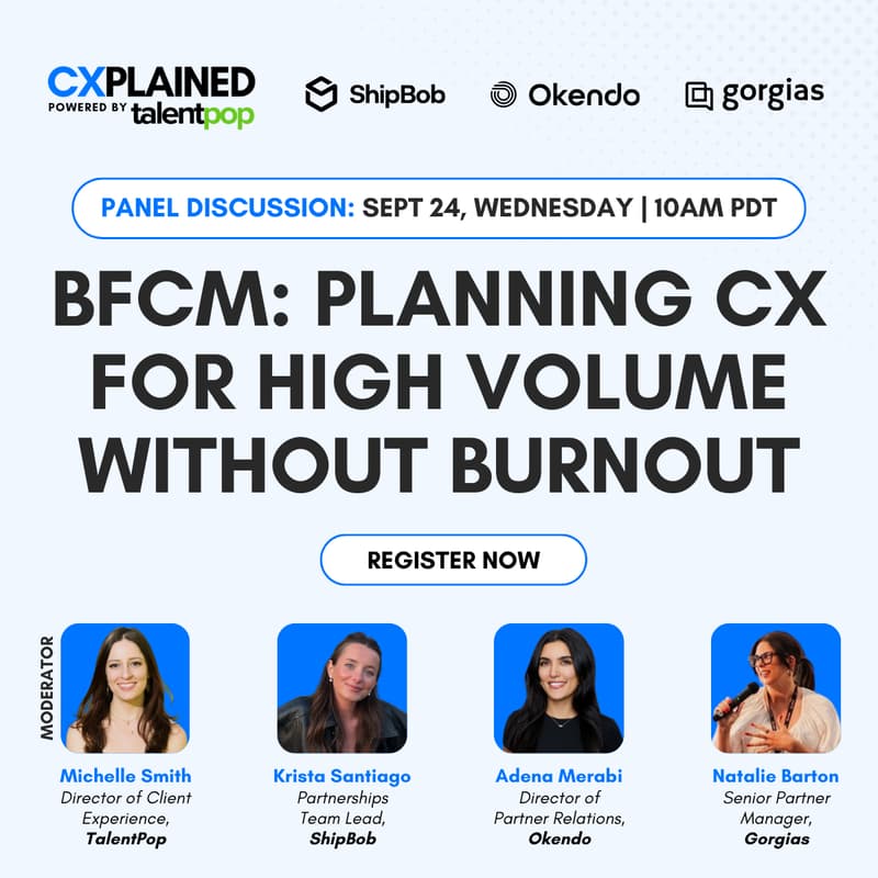Cover Image for BFCM: Planning CX for High Volume Without Burnout