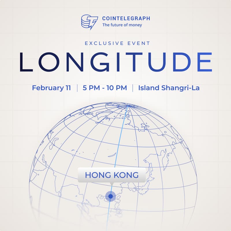 Cover Image for LONGITUDE by Cointelegraph, 8th editon