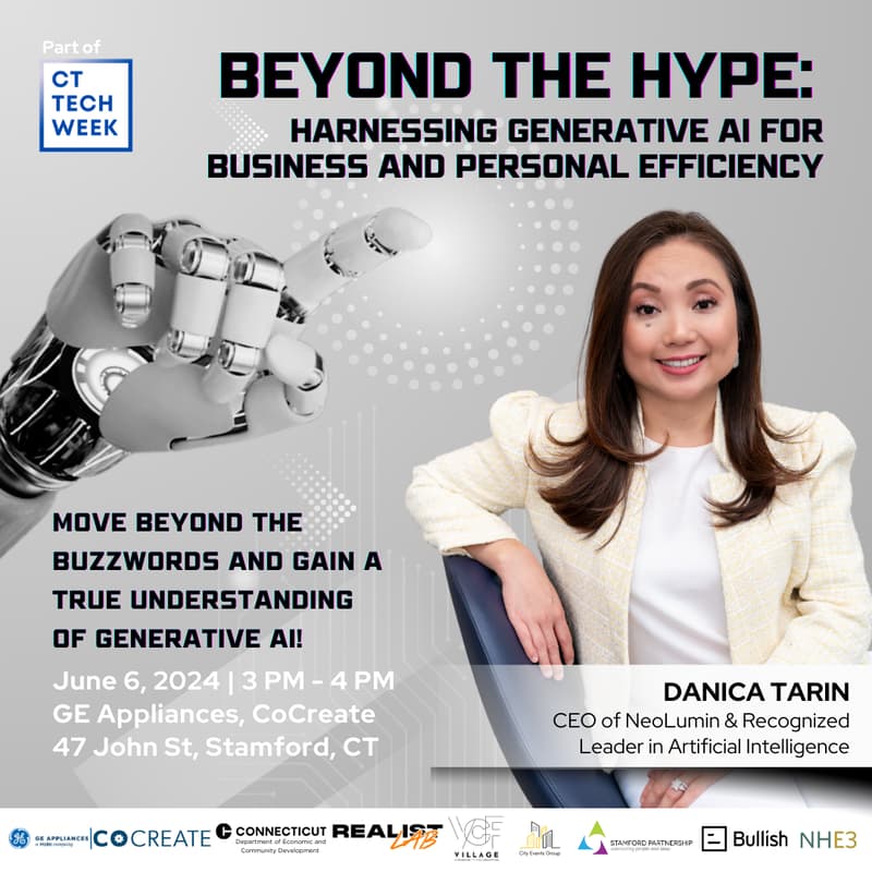 Cover Image for #CTTechWeek - Beyond the Hype: Harnessing Generative AI for Business and Personal Efficiency