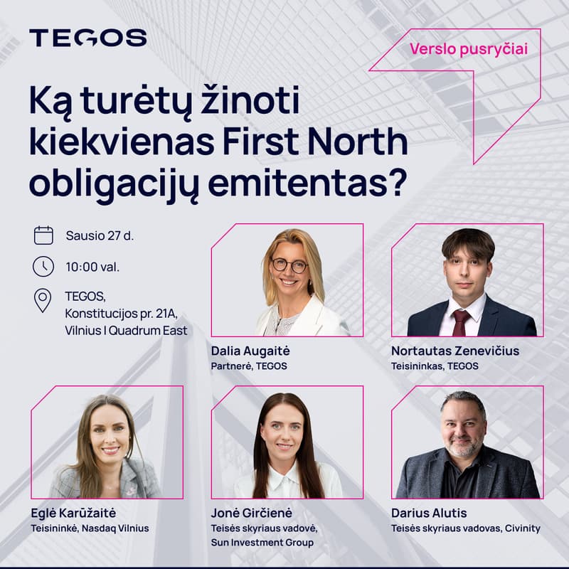 Cover Image for Verslo pusryčiai | Ką turėtų žinoti kiekvienas First North obligacijų emitentas?