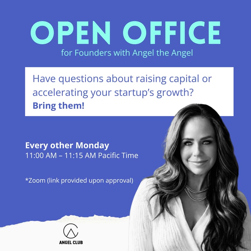 Cover Image for Open Office for Founders with Angel the Angel