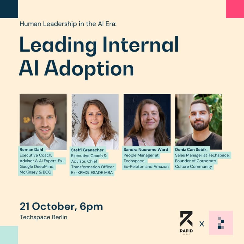 Cover Image for Human Leadership in the AI Era #2: Leading Internal AI Adoption