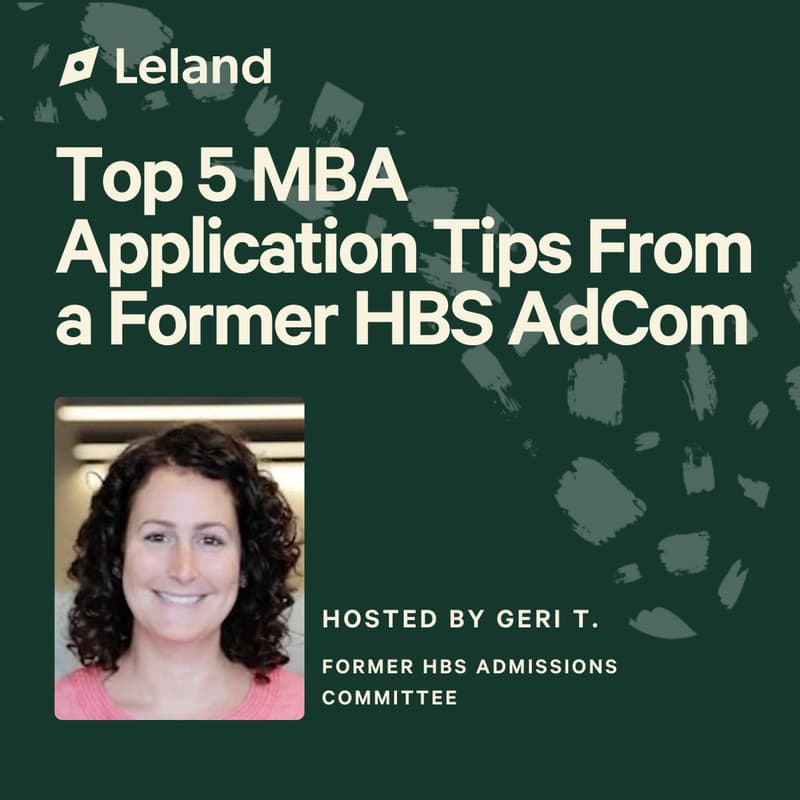 Top 5 MBA Application Tips From a Former HBS AdCom · Luma