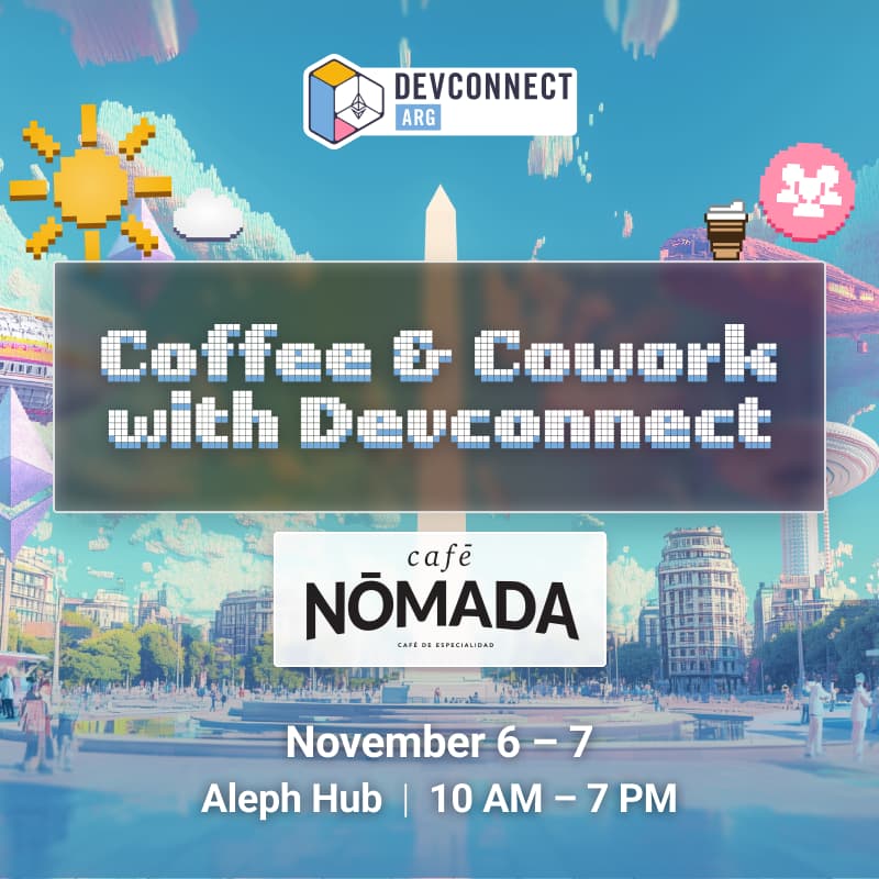 Cover Image for Devconnect app -  Beta Testing: Cowork & Coffee