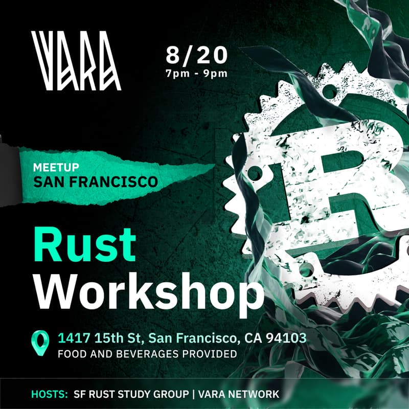 Cover Image for Rust Workshop by Vara Network