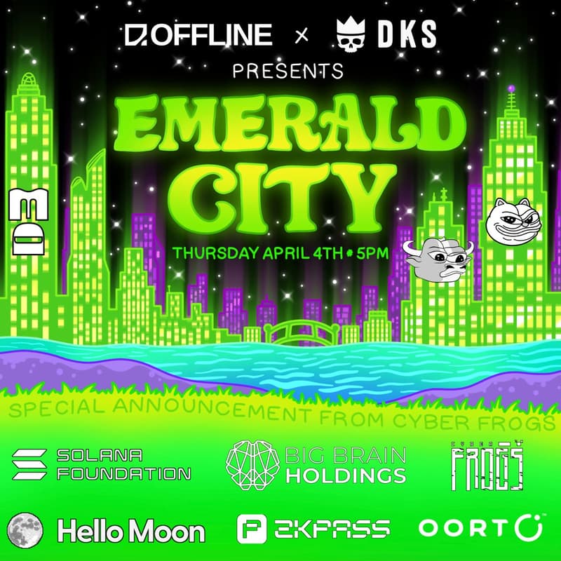 Cover Image for OFFLINE x Dead King Society Presents EMERALD CITY