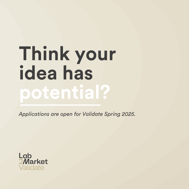 Cover Image for Lab2Market Validate Ontario Spring 2025 Info Session