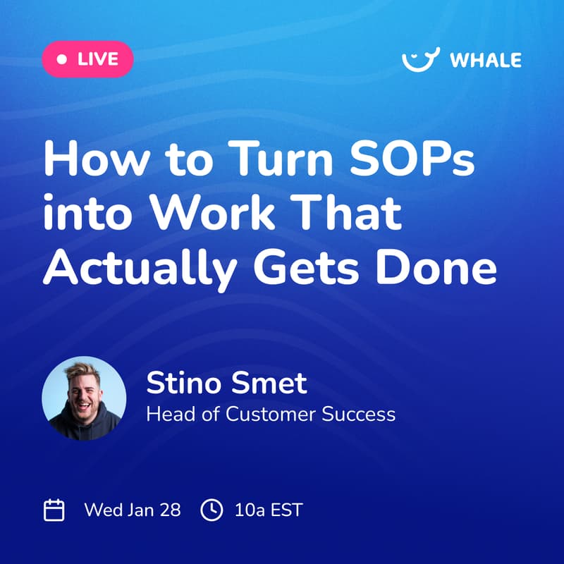 Cover Image for Live: How to Turn SOPs into Work That Actually Gets Done