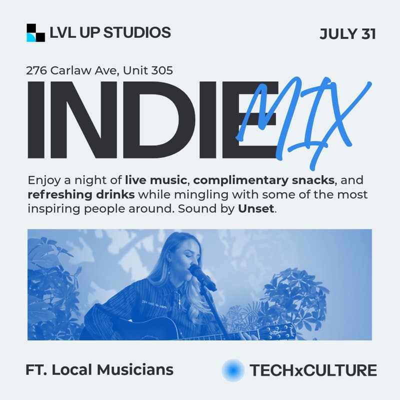 Cover Image for [TECHxCULTURE] INDIE MIX: Network & Chill
