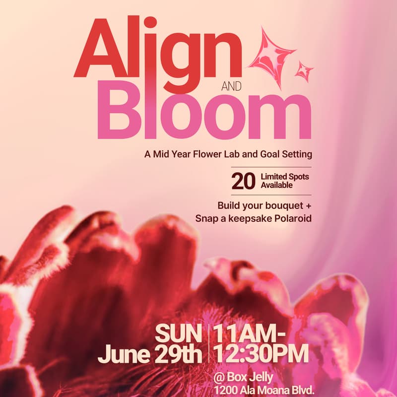 Cover Image for Align & Bloom: A Mid-year Flower Lab & Goal Setting