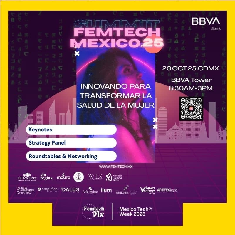 Cover Image for FemTech Mexico - Cumbre 2025 @ Mexico TechWeek