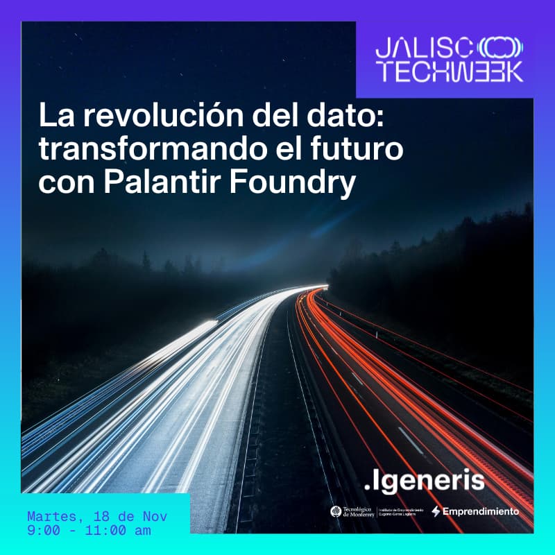 Cover Image for [Private Event] La revolución del dato: transformando el futuro con Palantir Foundry