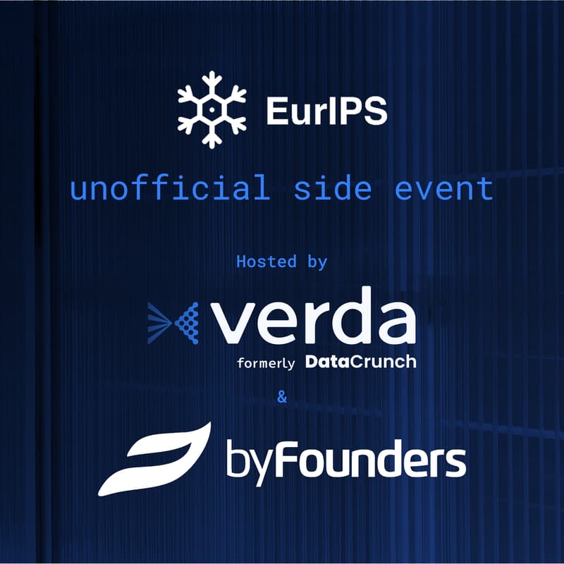 Cover Image for AI meetup for frontier researchers and tech founders (EurIPS side event)