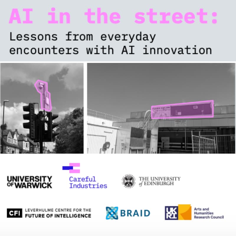 Cover Image for AI in the street: Lessons from everyday encounters with AI innovation