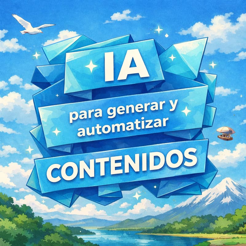 Cover Image for IA para generar y automatizar contenidos