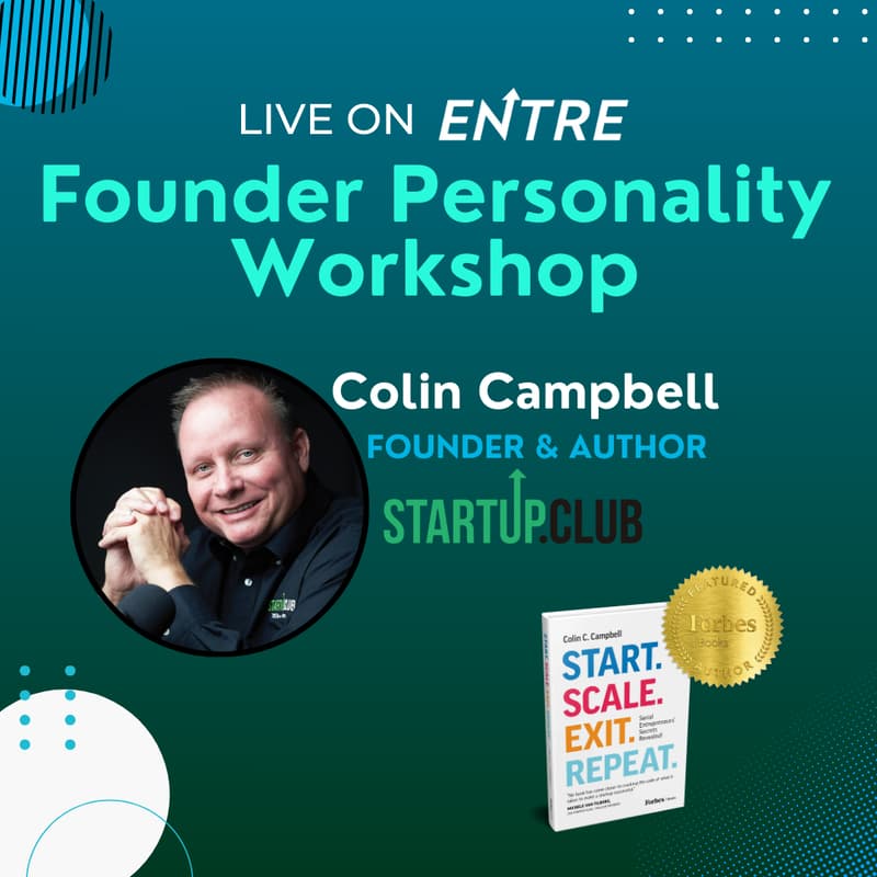 Cover Image for Founder Peronality Workshop