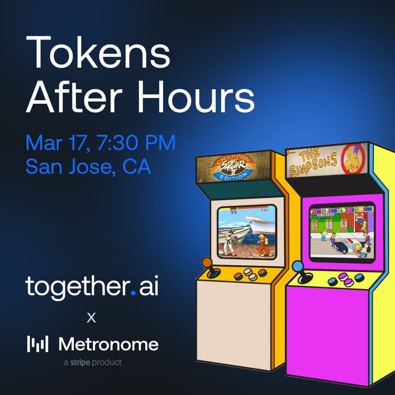 Cover Image for Tokens After Hours with Together AI & Metronome