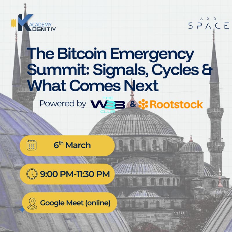 Cover Image for The Bitcoin Emergency Summit : Signals, Cycles & What Comes Next