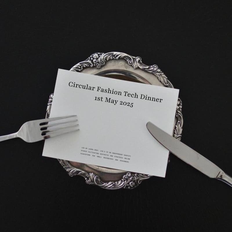 Cover Image for Circular Fashion Tech - Private dinner SF