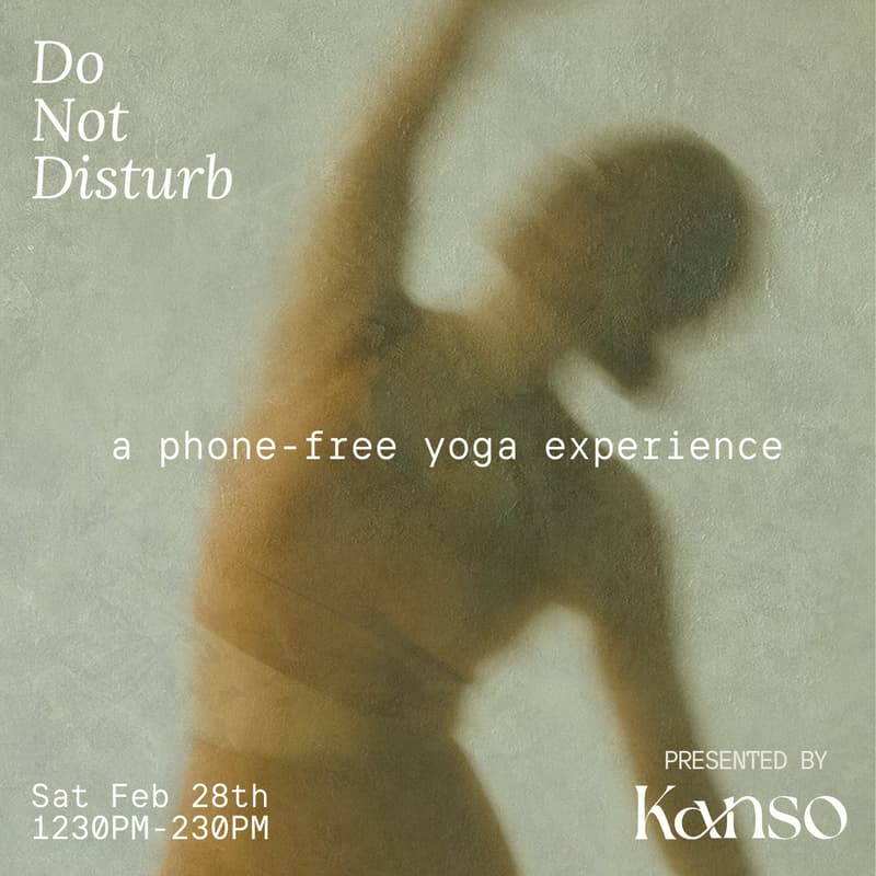 Cover Image for Do Not Disturb: A Phone-Free Yoga Experience