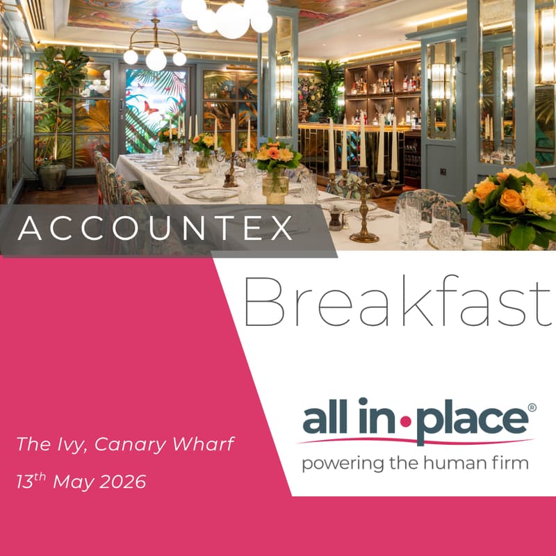 Cover Image for Human First. System Driven: Accountex Breakfast with James Ashford