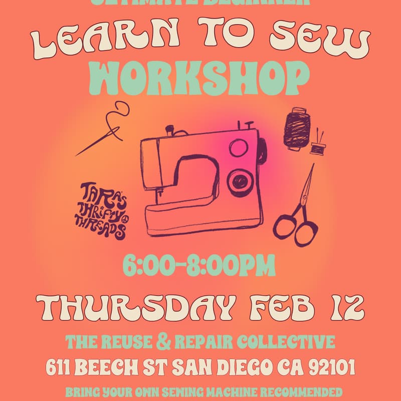 Cover Image for Beginner Sewing Workshop 4