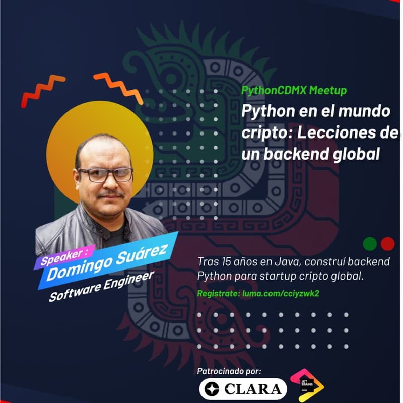Cover Image for Meetup Febrero 2026 | Clara & PythonCDMX