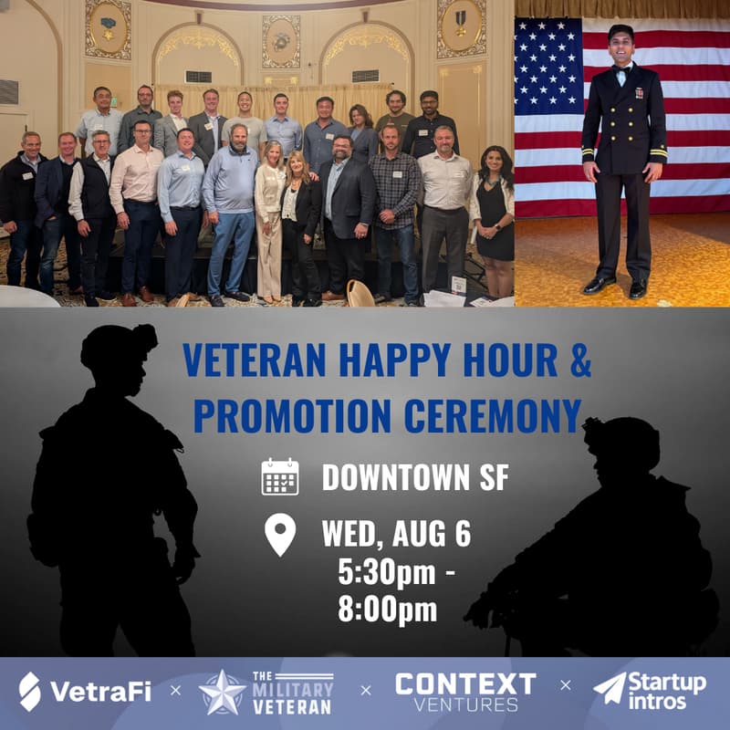 Cover Image for SF Veteran Happy Hour & Promotion Ceremony