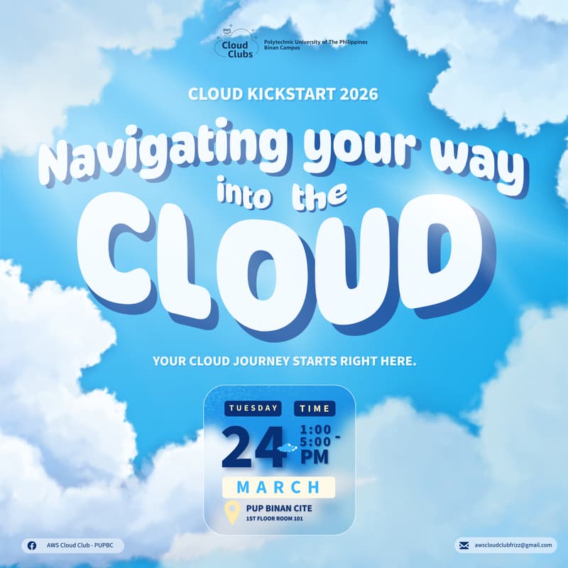 Cover Image for CLOUD KICKSTART 2026: NAVIGATING YOUR WAY INTO THE CLOUD!