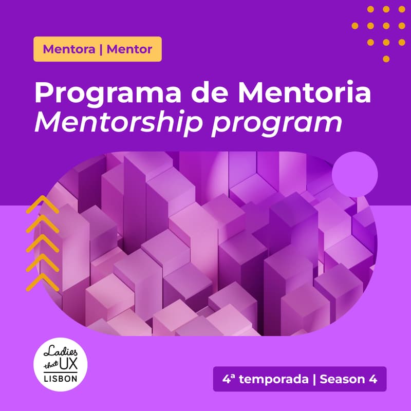 Cover Image for [Mentora | Mentor] Programa de mentoria ✨ 4ª temporada | Mentorship program ✨ Season 4