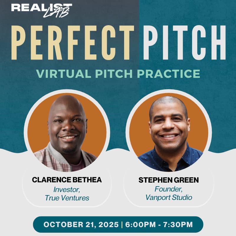 Cover Image for Perfect Pitch: Business Pitch Practice with Clarence Bethea & Stephen Green