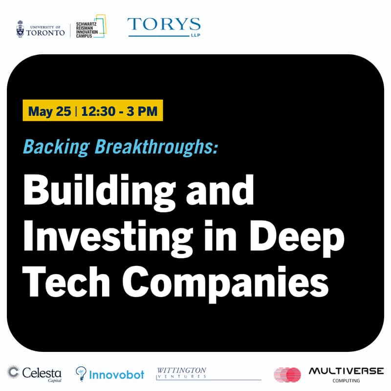 Cover Image for Backing Breakthroughs: Building and Investing in Deep Tech Companies