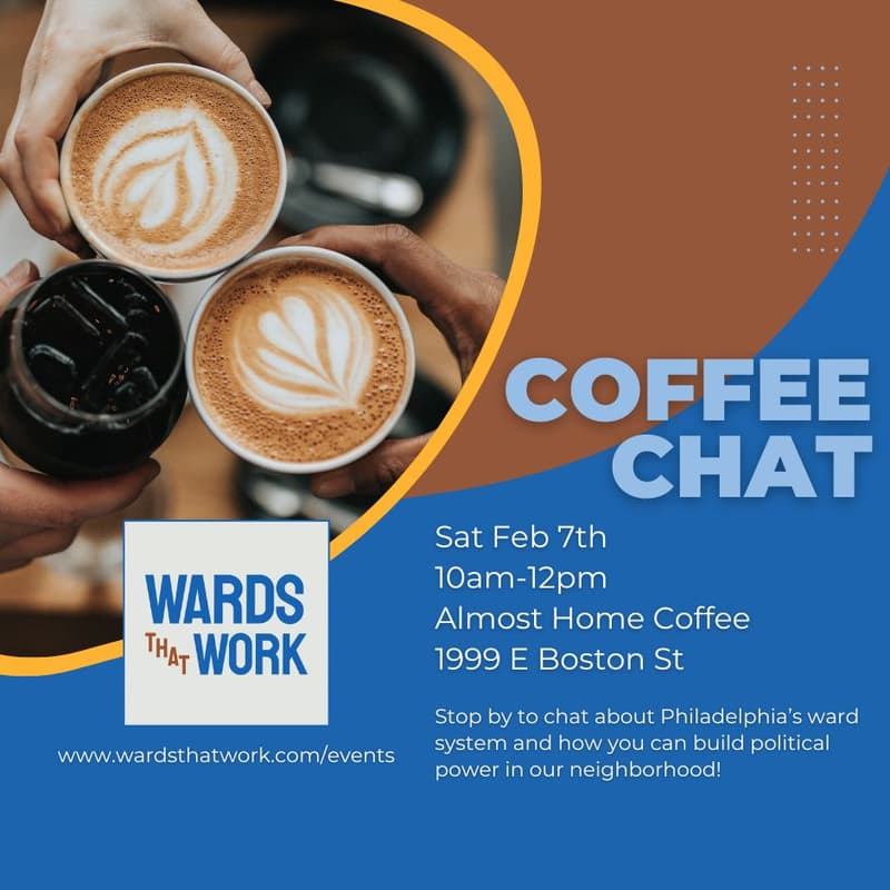 Cover Image for Wards That Work Coffee Chat - E Kensington