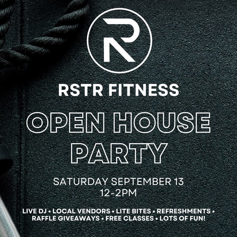 Cover Image for RSTR Fitness Open House Party!π
