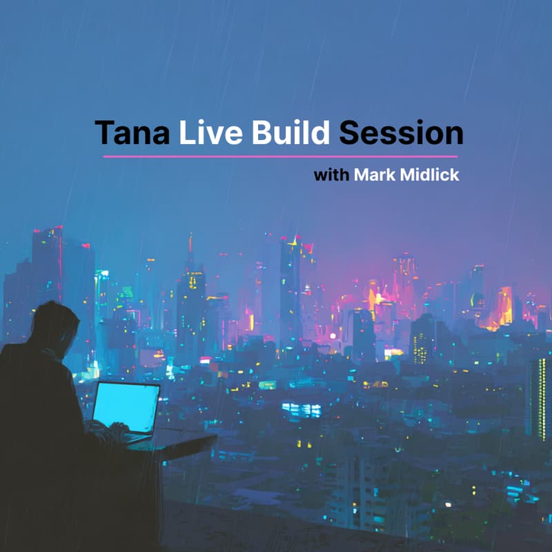 Cover Image for Tana Live Buid Session