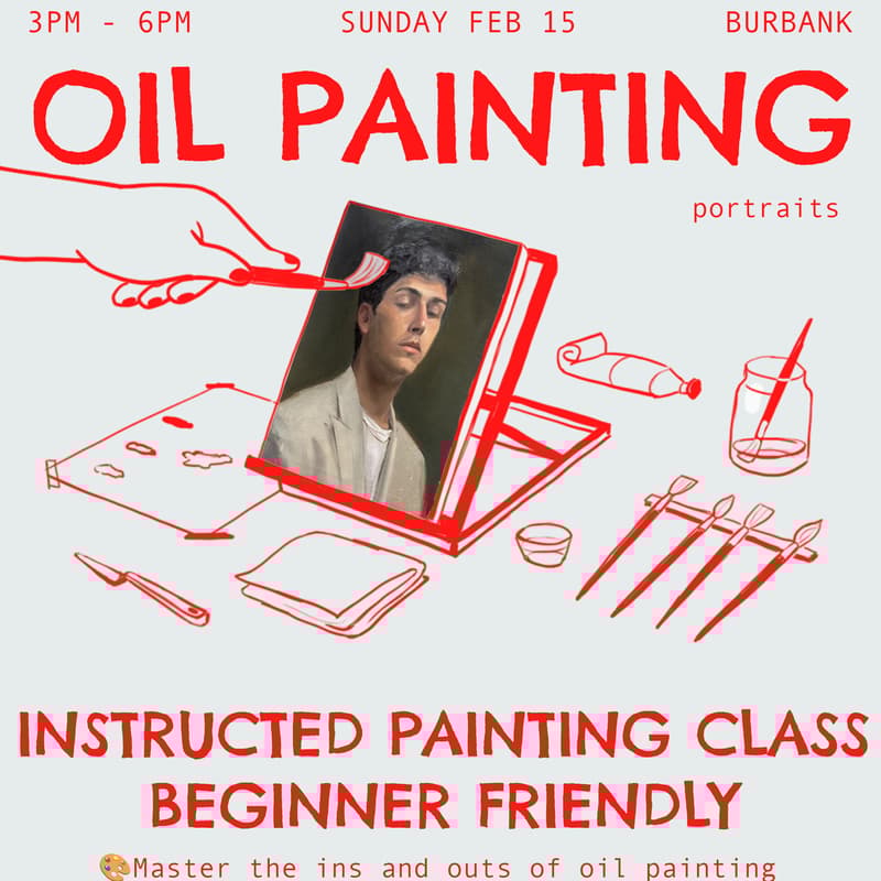 Cover Image for Oil Painting Class - Portraits