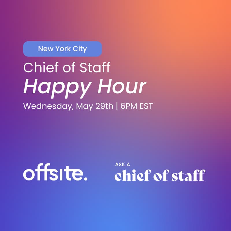 Cover Image for NYC Chief of Staff Happy Hour