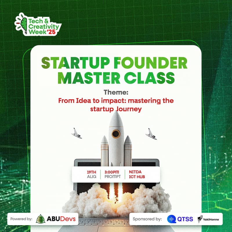Cover Image for TCW’25 Startup Founder Master class
