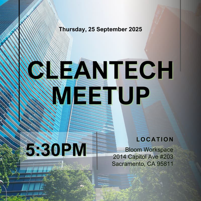 Cover Image for Cleantech Meetup | Clean Tech for Buildings