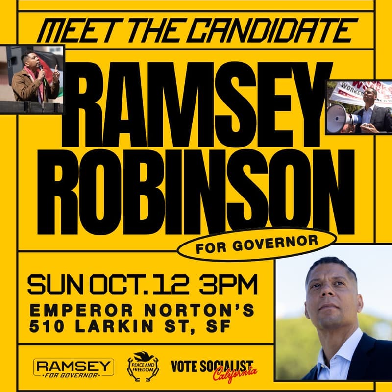 Cover Image for Meet Ramsey Robinson, Candidate for CA Governor